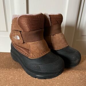 The North Face Kids Toddler Suede Winter Boots Waterproof
